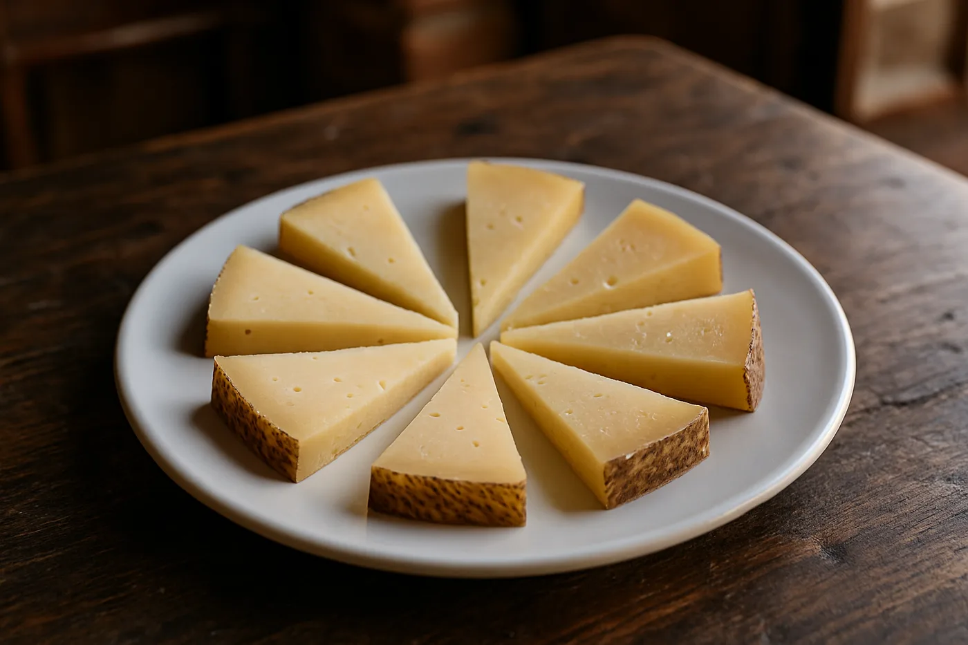 Queso viejo de la zona